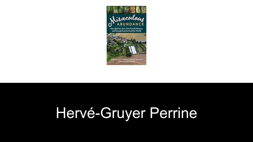 livres de Hervé-Gruyer Perrine
