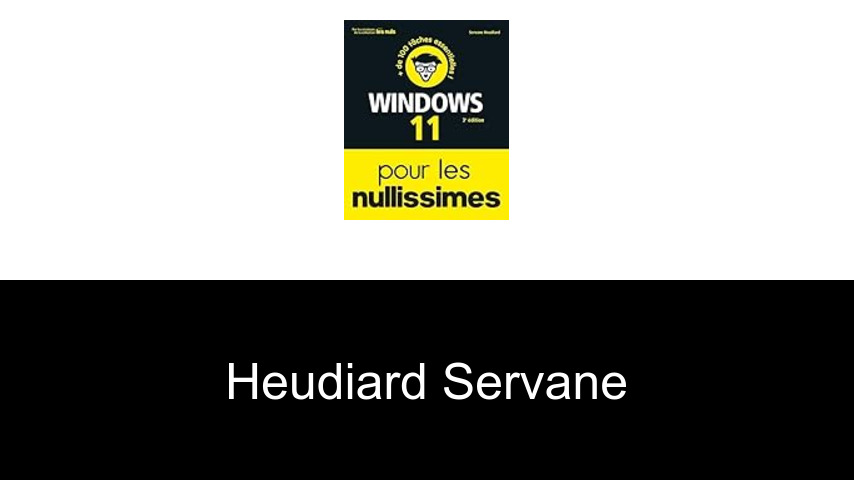 livres de Heudiard Servane