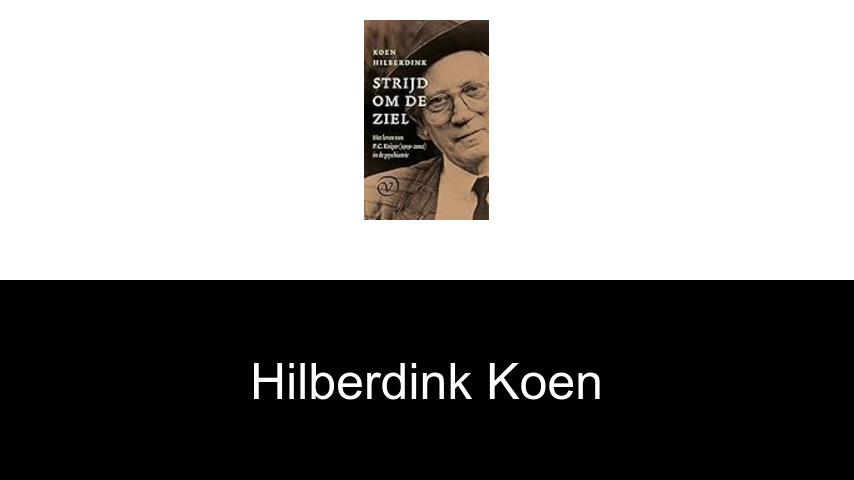 livres de Hilberdink Koen