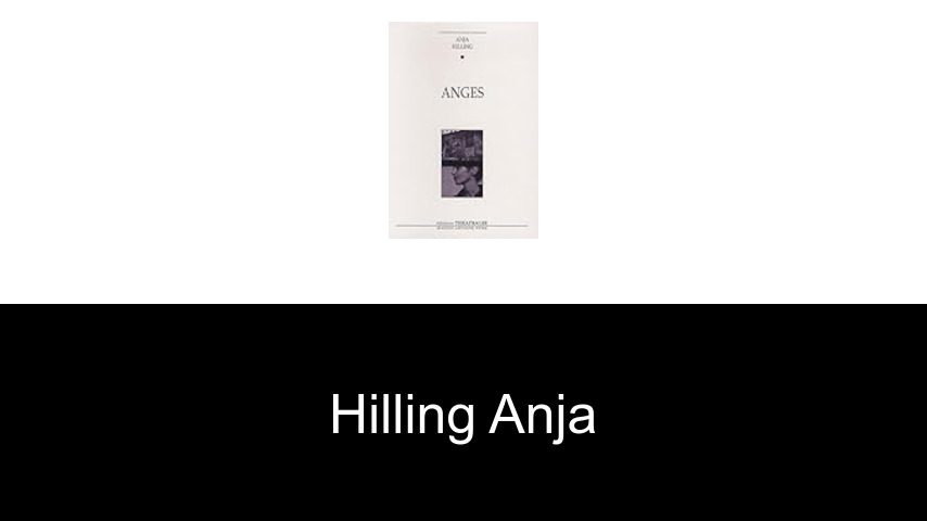 livres de Hilling Anja