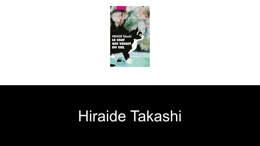 livres de Hiraide Takashi