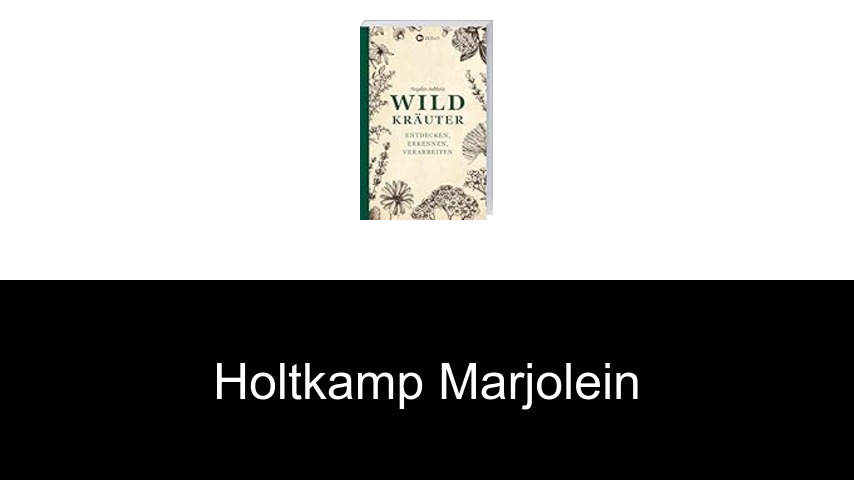 livres de Holtkamp Marjolein