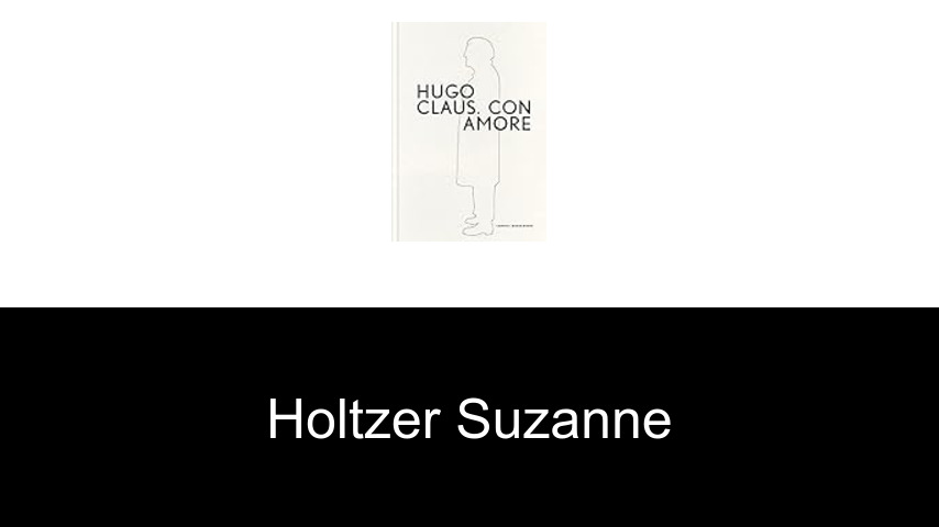 livres de Holtzer Suzanne