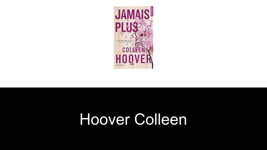 livres de Hoover Colleen