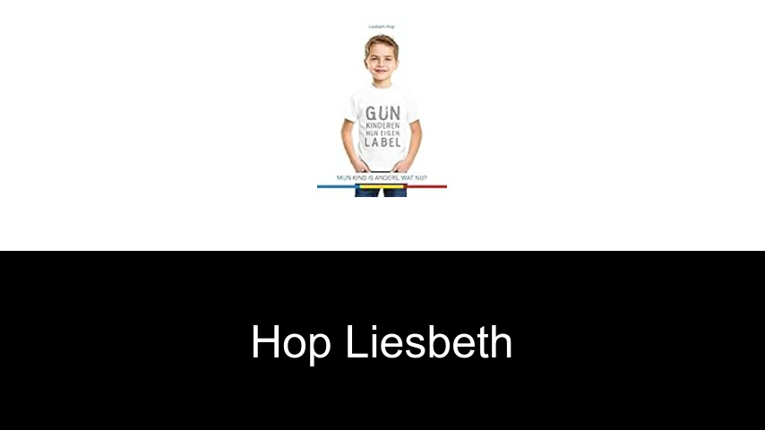 livres de Hop Liesbeth