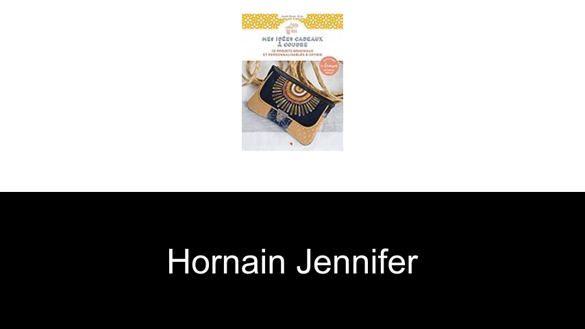 livres de Hornain Jennifer