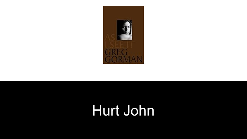 livres de Hurt John