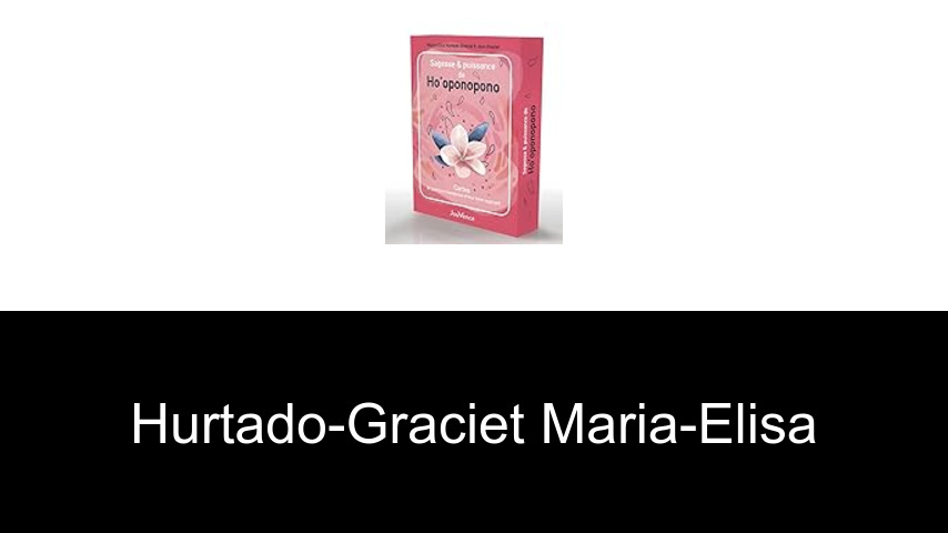 livres de Hurtado-Graciet Maria-Elisa