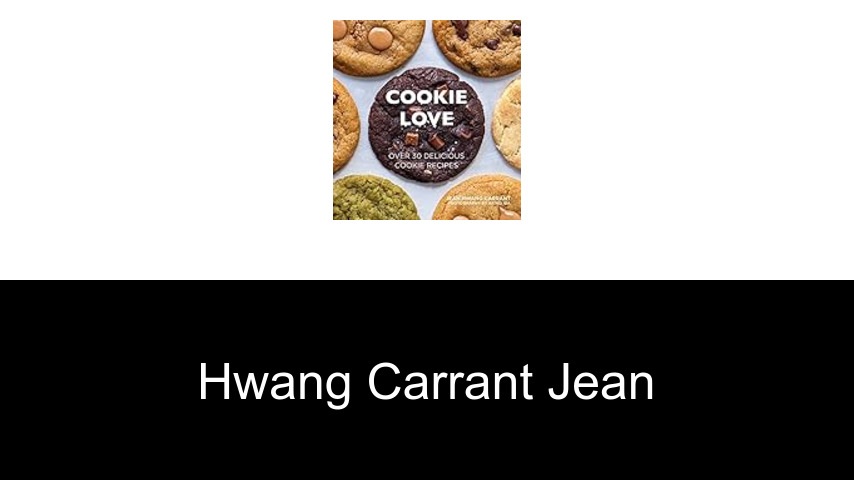 livres de Hwang Carrant Jean