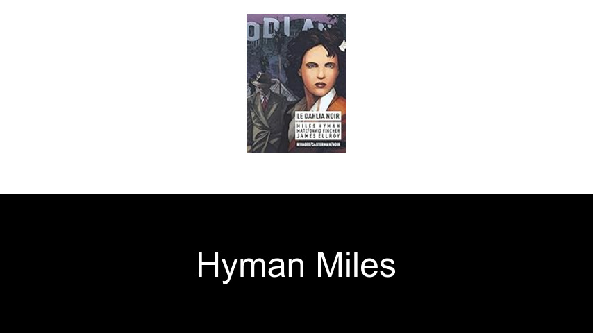 livres de Hyman Miles