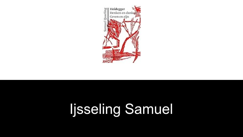 livres de IJsseling Samuel