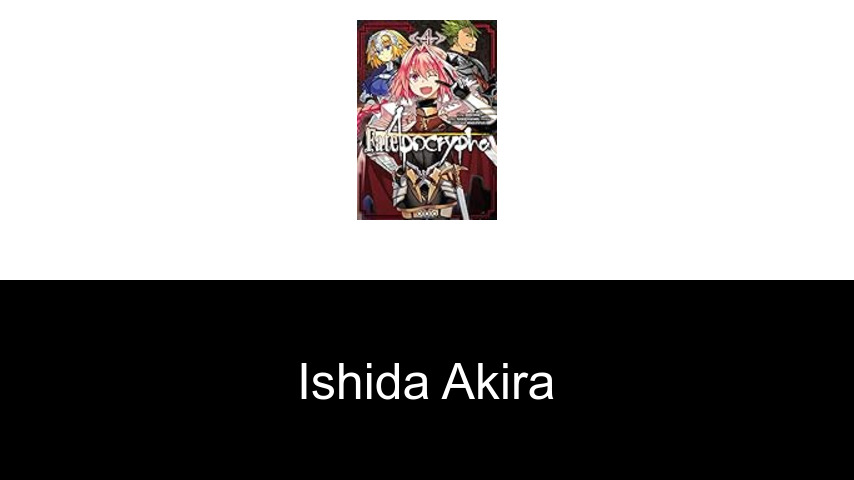 livres de Ishida Akira