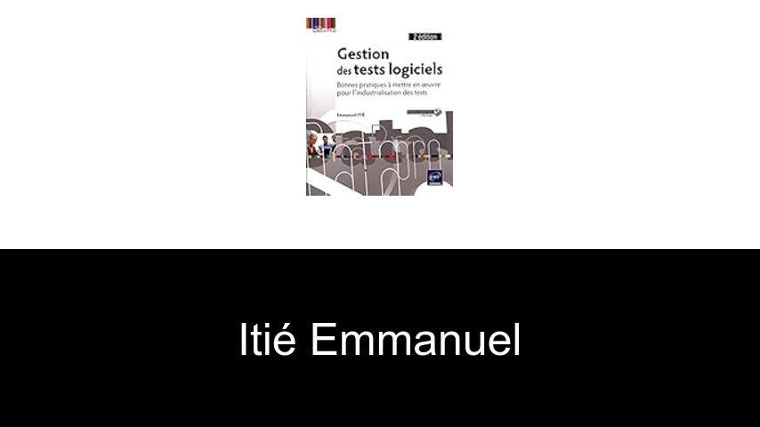 livres de Itié Emmanuel
