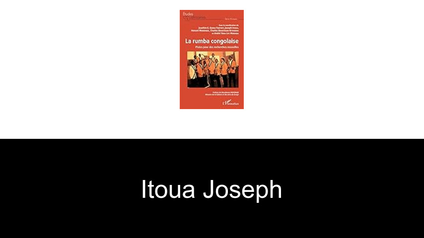 livres de Itoua Joseph