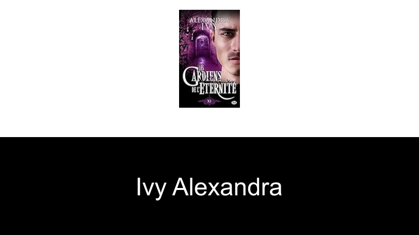 livres de Ivy Alexandra