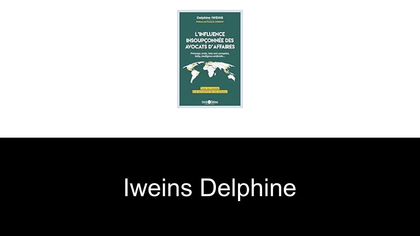 livres de Iweins Delphine