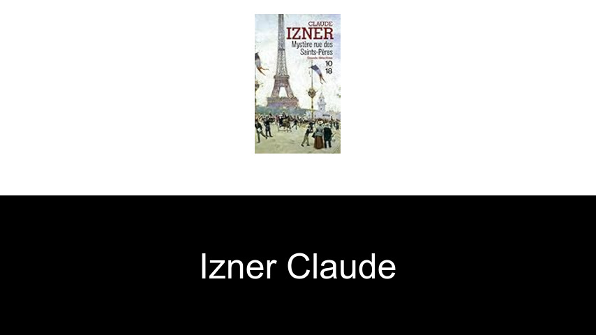 livres de Izner Claude