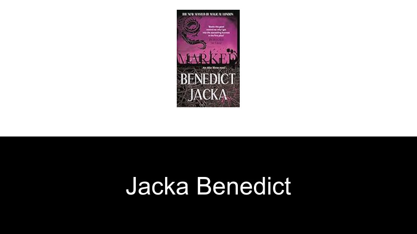 livres de Jacka Benedict
