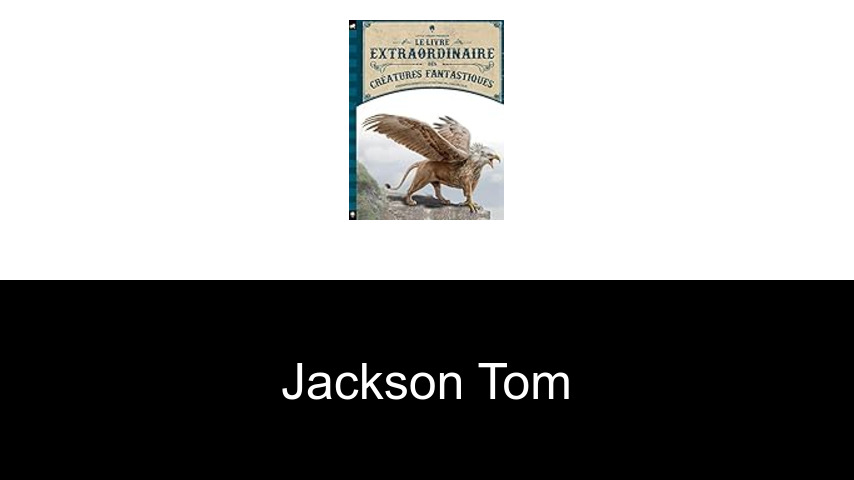 livres de Jackson Tom