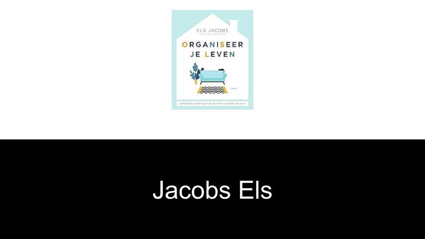 livres de Jacobs Els