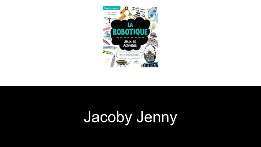 livres de Jacoby Jenny