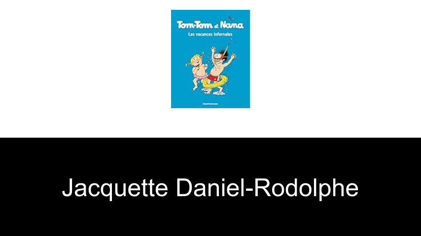 livres de Jacquette Daniel-Rodolphe