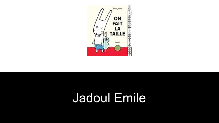 livres de Jadoul Emile
