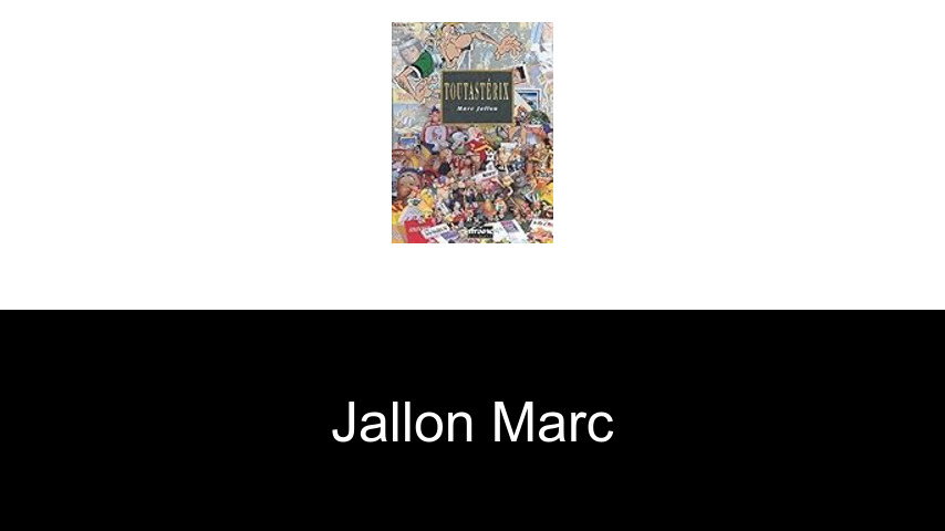 livres de Jallon Marc