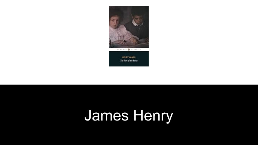livres de James Henry