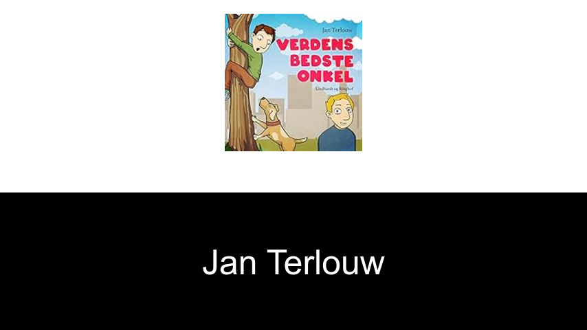 livres de Jan Terlouw