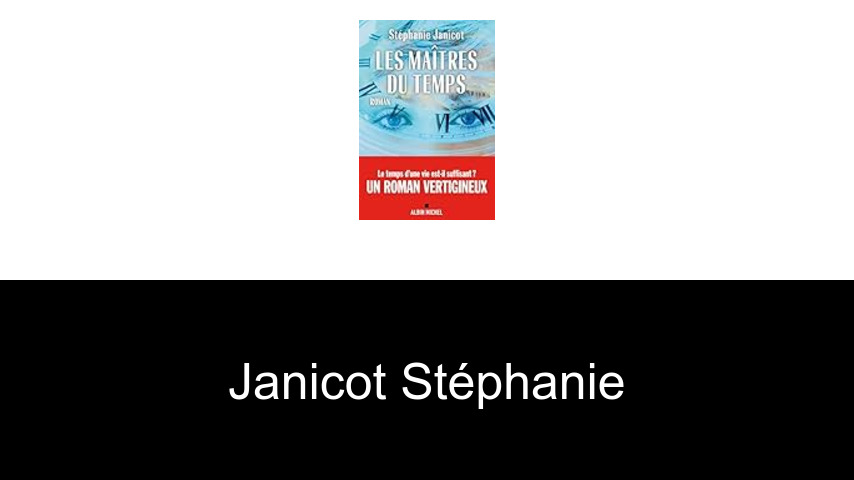 livres de Janicot Stéphanie