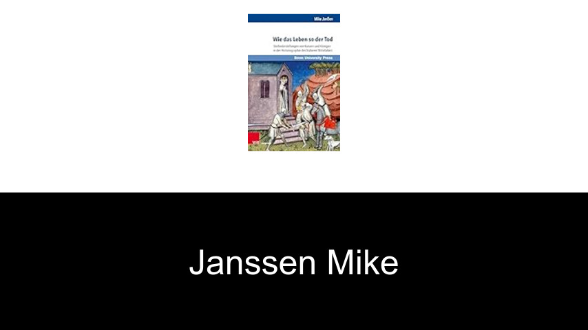 livres de Janssen Mike