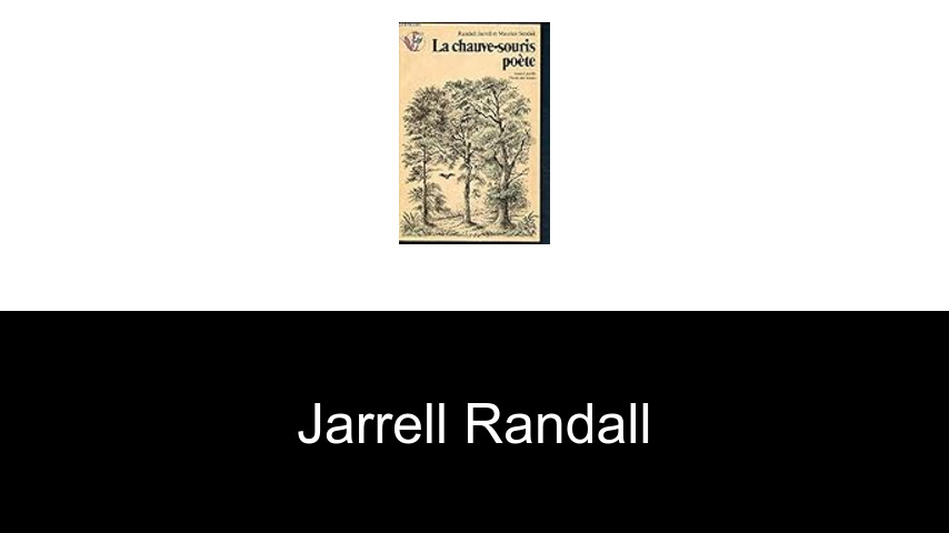 livres de JARRELL Randall