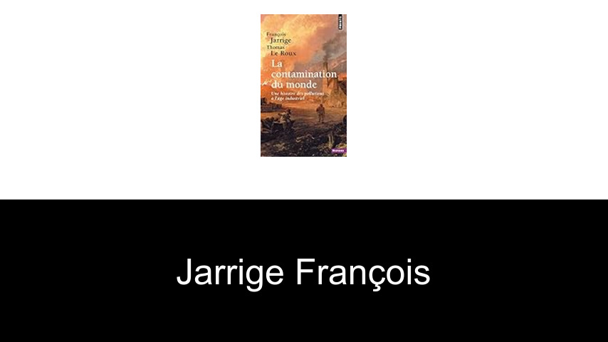 livres de Jarrige François
