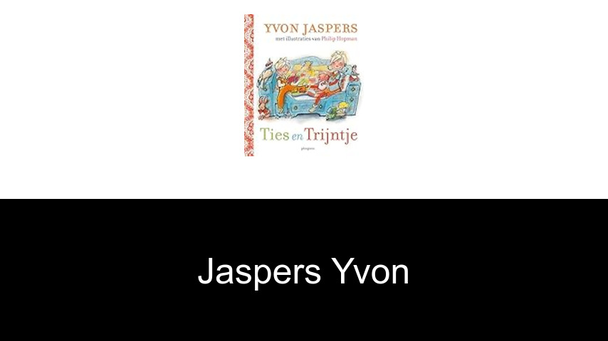 livres de Jaspers Yvon