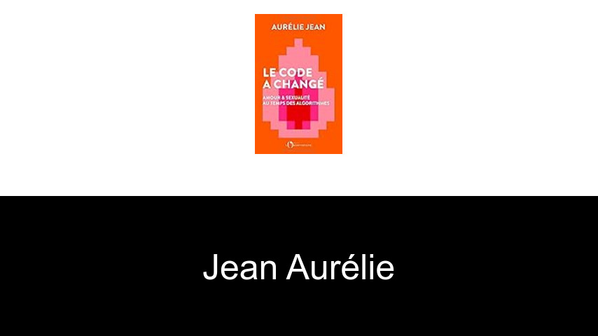 livres de Jean Aurélie