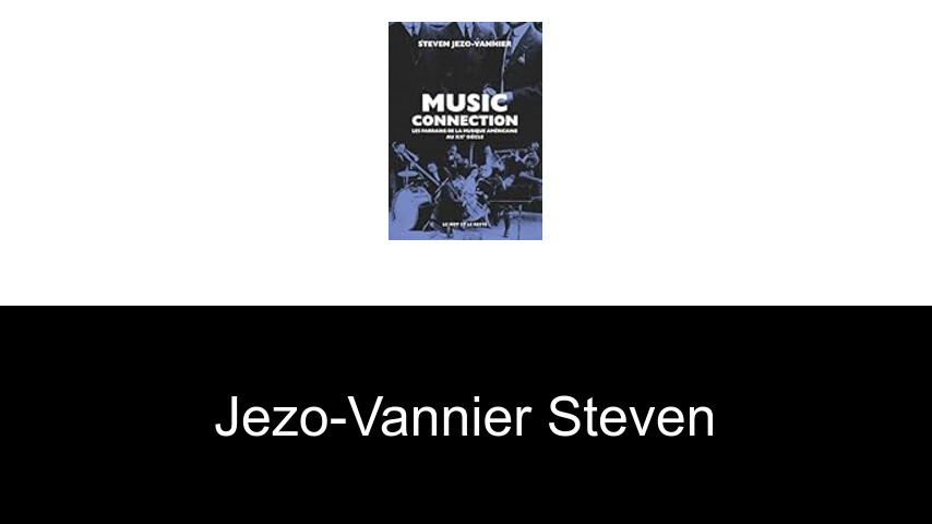livres de Jezo-Vannier Steven