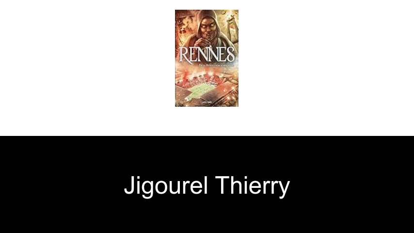 livres de Jigourel Thierry