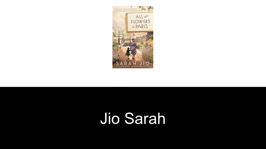 livres de Jio Sarah