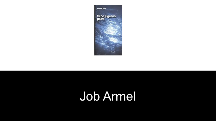 livres de Job Armel