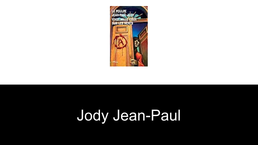 livres de Jody Jean-Paul