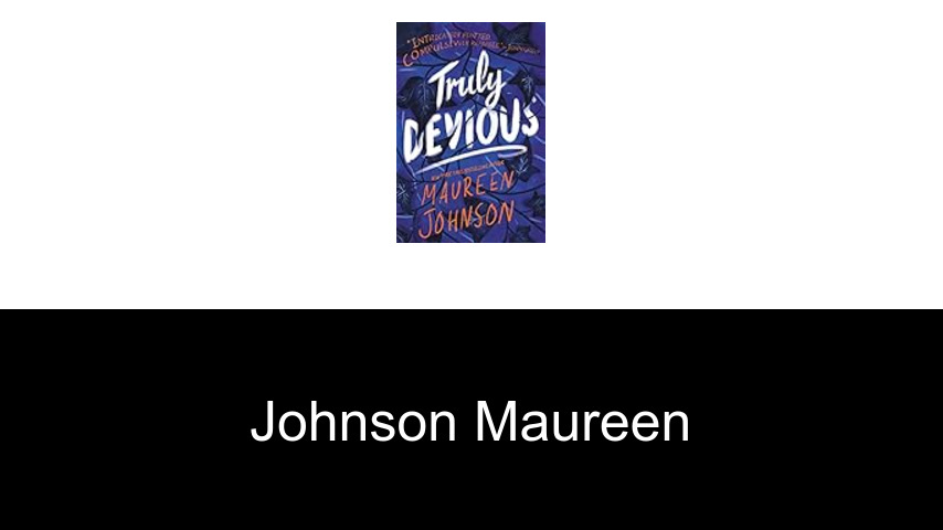 livres de Johnson Maureen