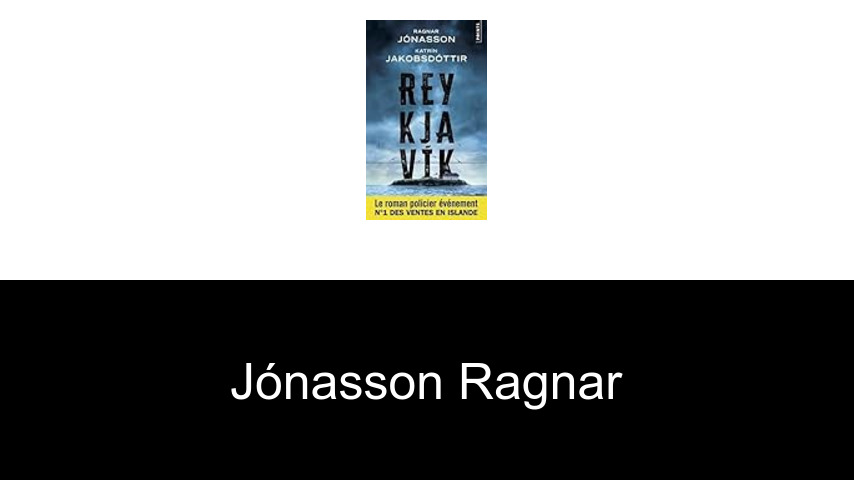 livres de Jónasson Ragnar