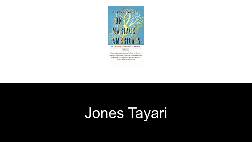 livres de Jones Tayari