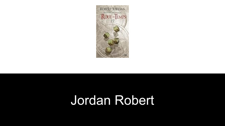 livres de Jordan Robert