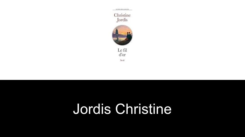 livres de Jordis Christine