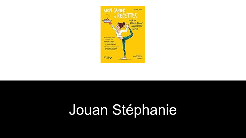 livres de Jouan Stéphanie