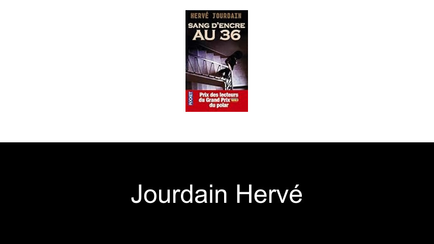 livres de Jourdain Hervé