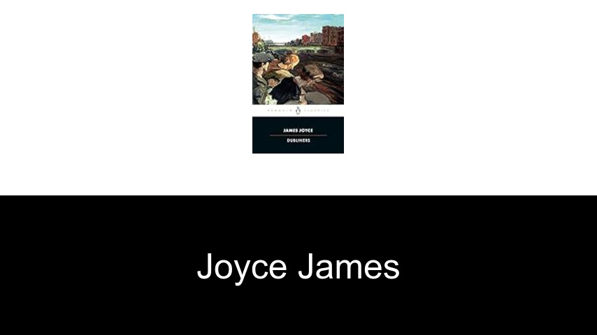 livres de Joyce James