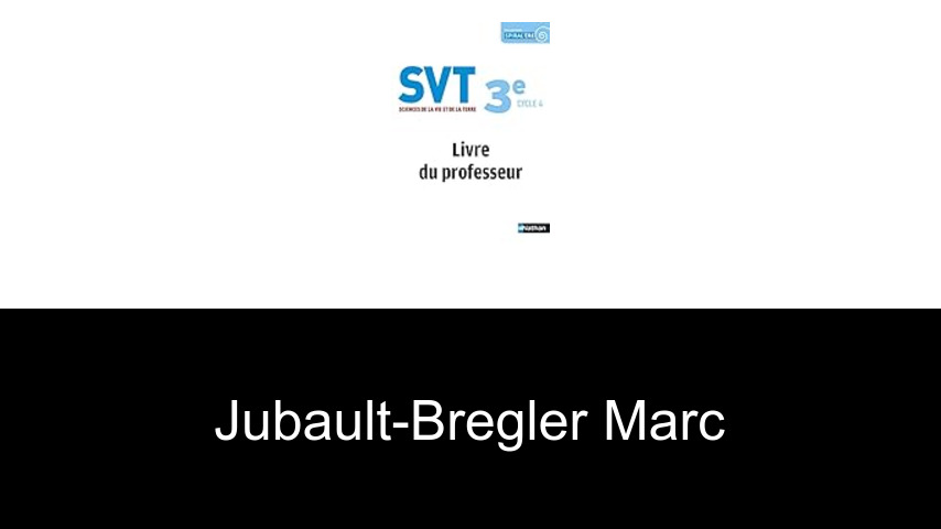 livres de Jubault-Bregler Marc
